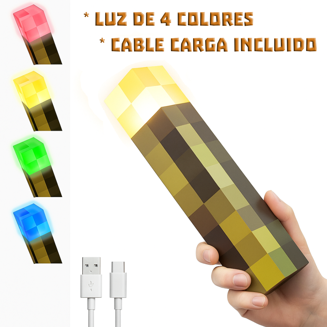 Lámpara de Antorcha de Pared